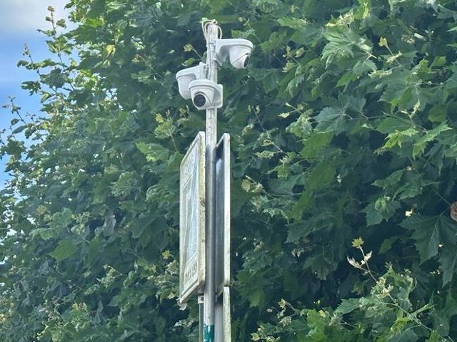 Tijdelijke camera's voor de gemeente op de kermis, Blaricum