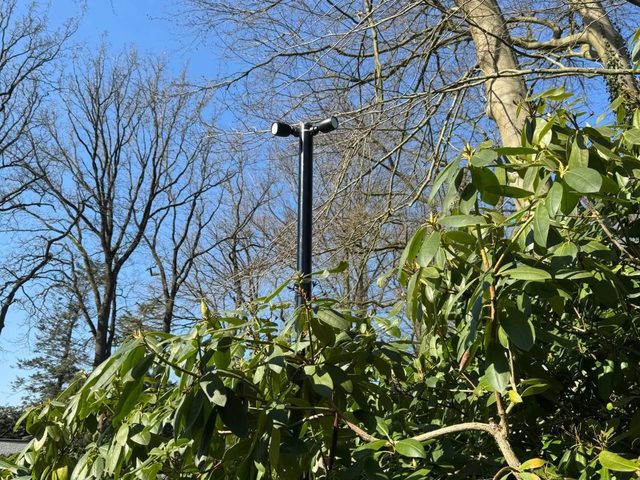 Twee poorten op afstand, opendoen vanaf de telefoon, Hilversum